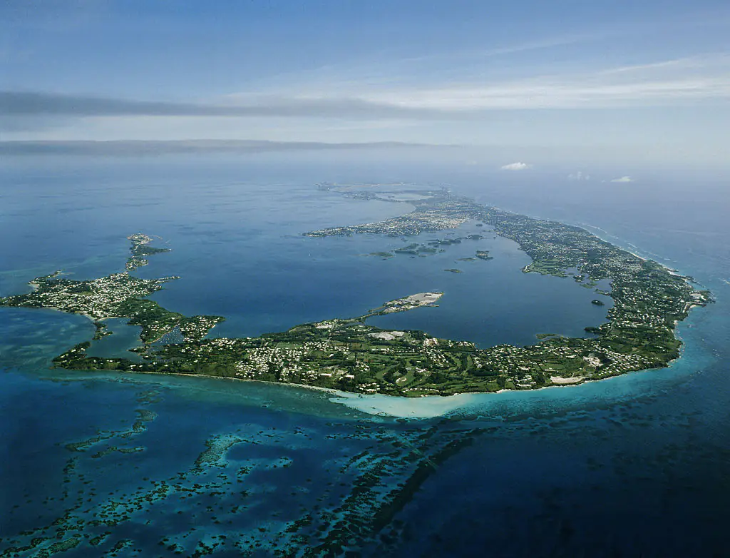 Bermuda is one of the tips of the Bermuda Triangle. Credit: Bettmann / Getty
