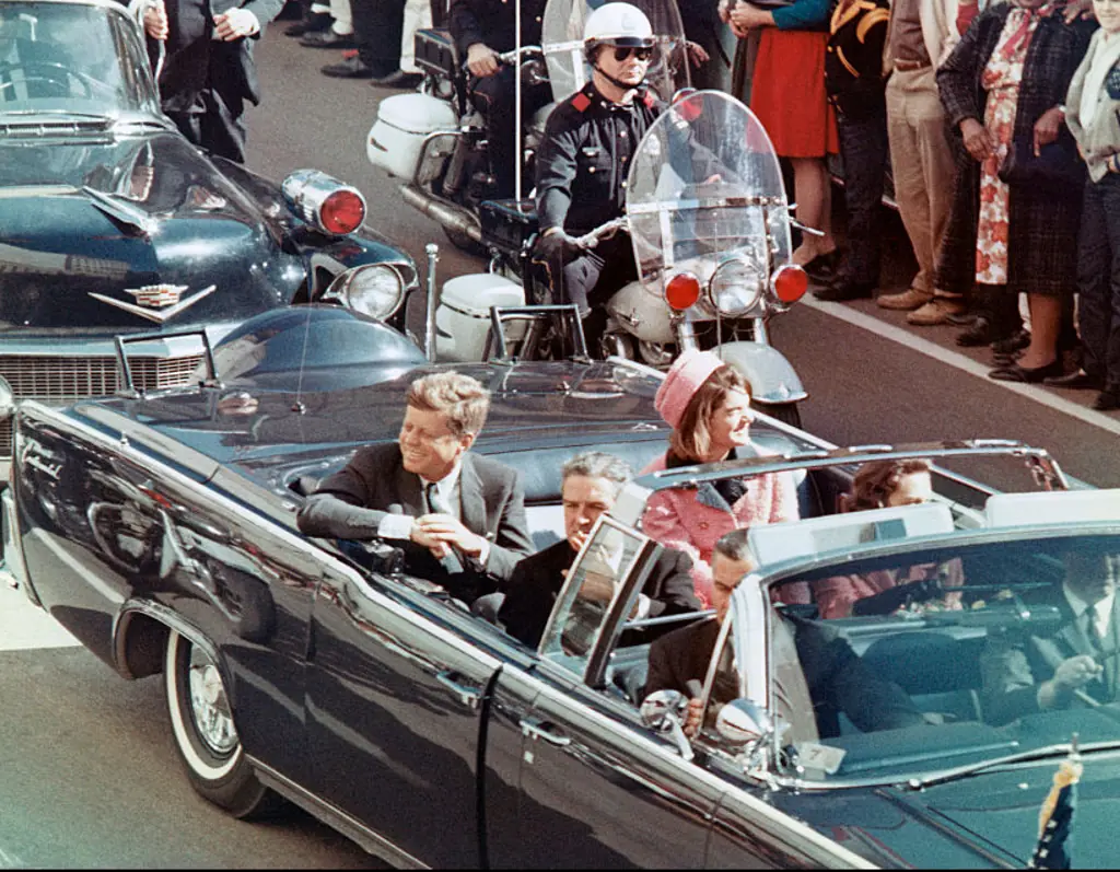 One of Dixon's most notable predictions involved the death of JFK. Credit: Bettmann / Getty