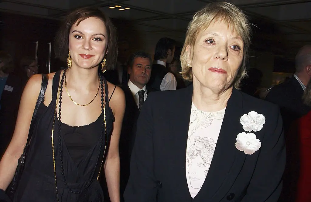 Rachael Stirling and her mother Dame Diana Rigg. Credit: Dave M. Benett / getty