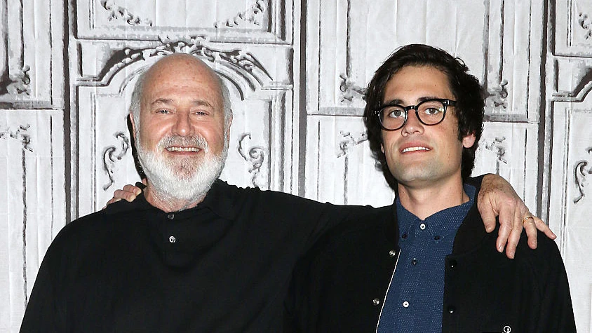 Rob Reiner and Nick Reiner 