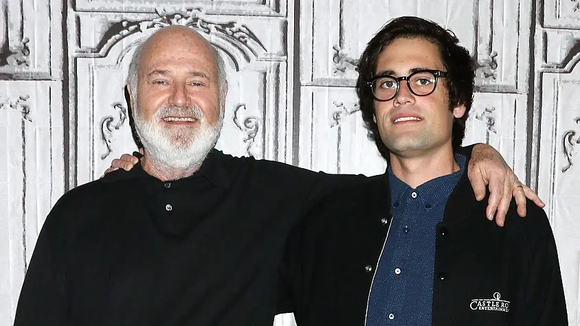 Rob Reiner and Nick Reiner 