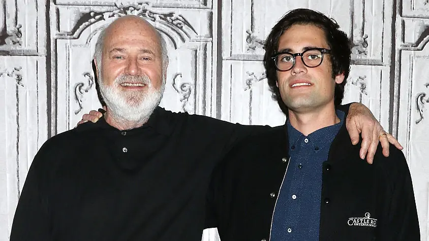 Rob Reiner and Nick Reiner 