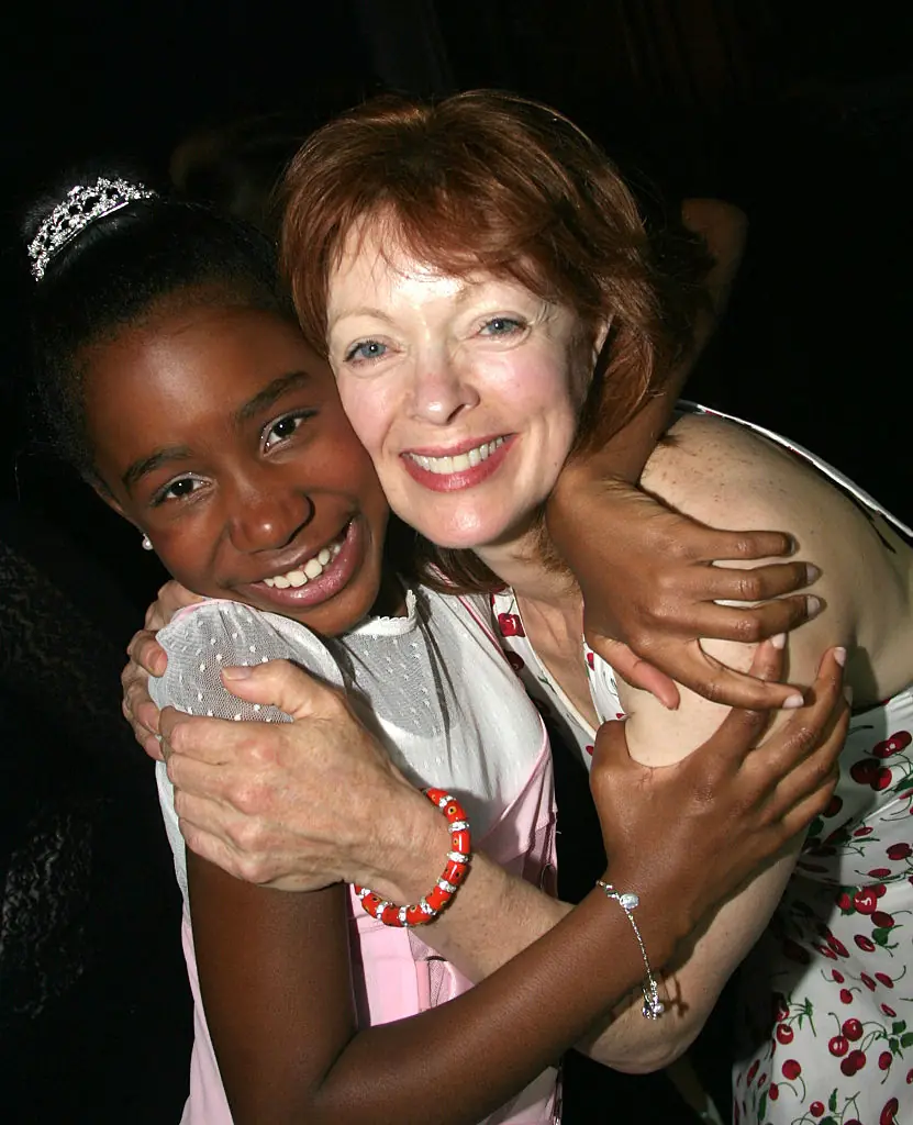 Kianna Underwood and Frances Fisher during Hairspray opening night Los Angeles. Credit: Bruce Glikas / Getty
