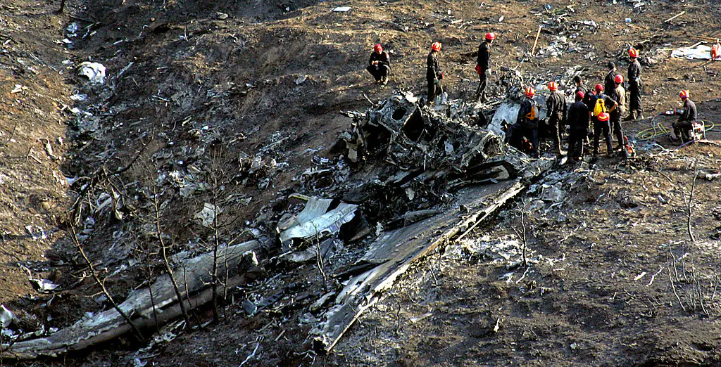Chilling words of fighter jet pilot who witnessed 'ghost plane' crash, killing all 121 on board