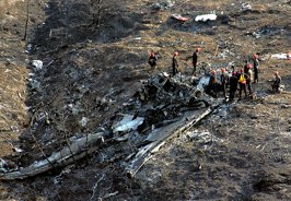 Chilling words of fighter jet pilot who witnessed 'ghost plane' crash, killing all 121 on board