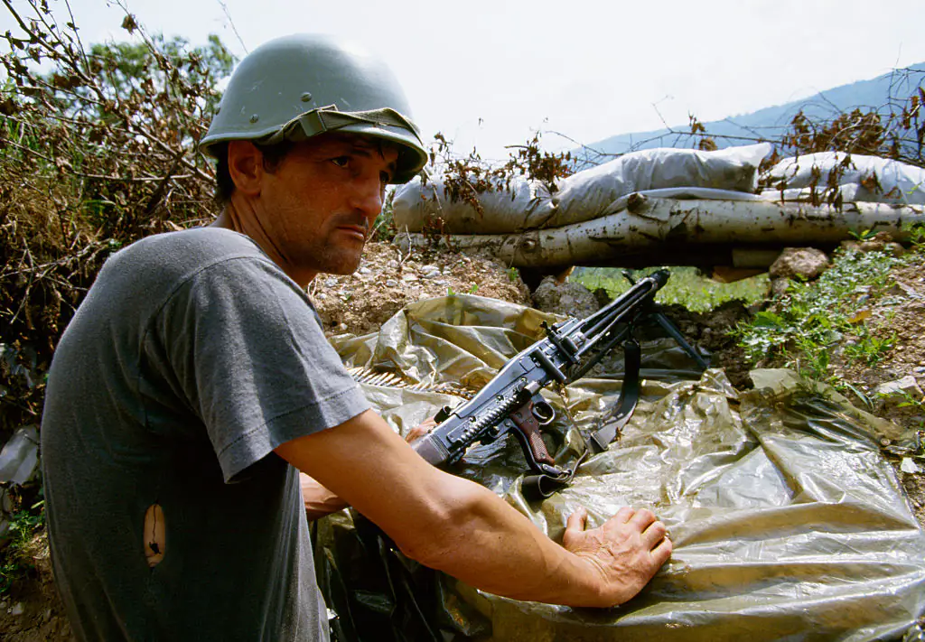 Wealthy tourists are accused of travelling to Sarajevo for 'sniper tourism' during its four-year siege in the 1990s. Credit: Patrick Robert - Corbis / Getty