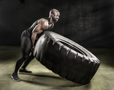 Strongman shares excrutiating footage of the moment he snapped both tendons during competition