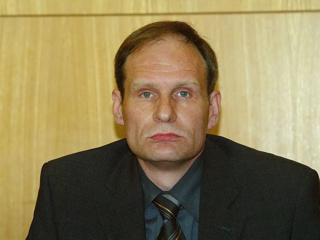 Armin Meiwes was sentenced to life in prison for crimes including cannibalism. Credit: Michael Wallrath/Pool/Getty Images