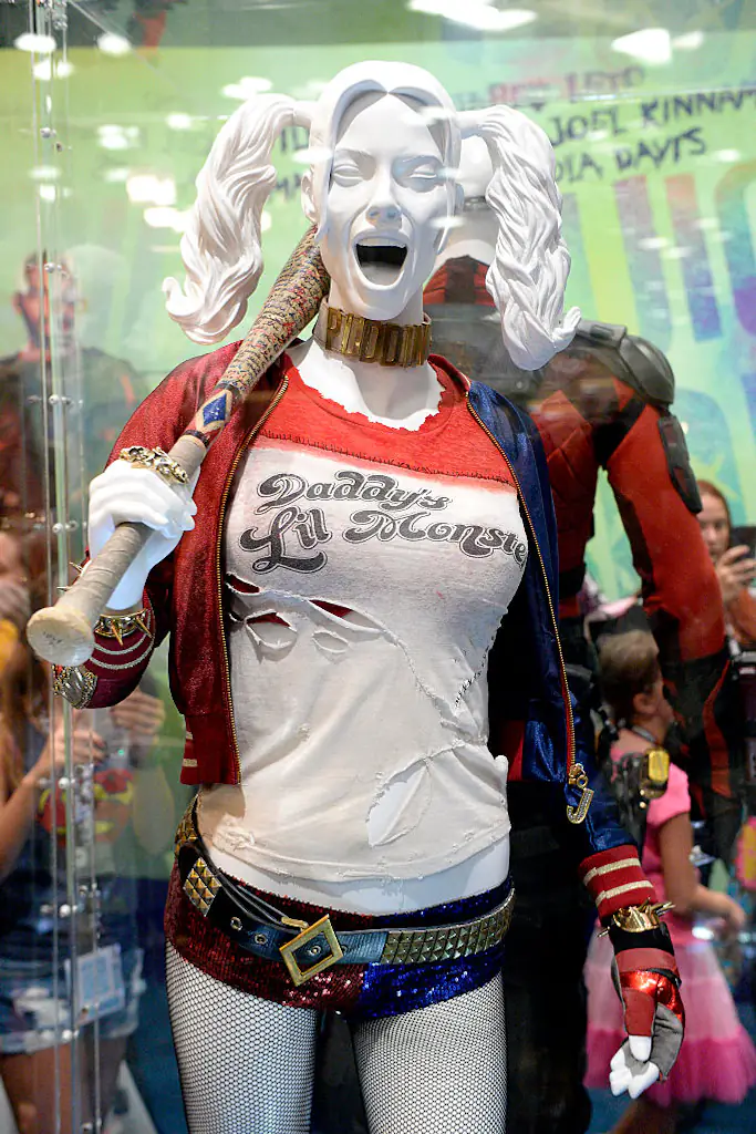 DC Comics villain Harley Quinn claimed the number one spot on the list. Credit: Matt Cowan / Getty