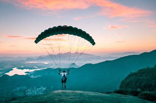 Son remembers chilling joke his mom made just before jumping to death in horror skydive