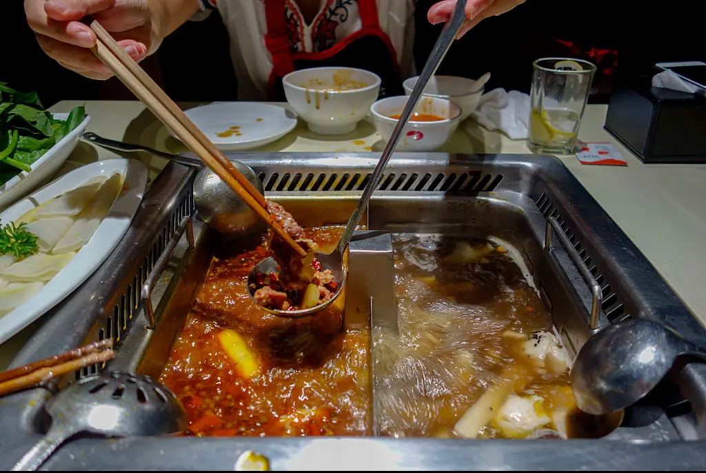 The incident took place at a popular hotpot restaurant. Credit: Zhang Peng/LightRocket via Getty Images)