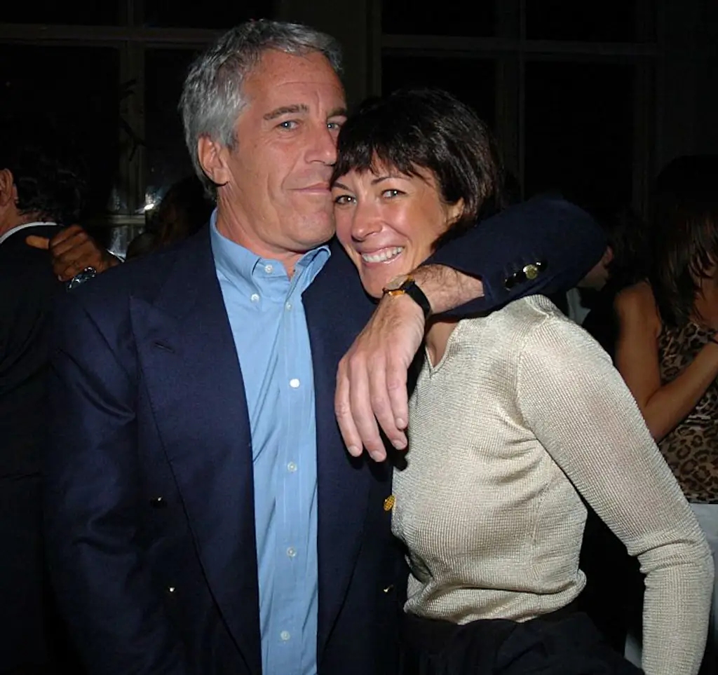 Jeffrey Epstein and Ghislaine Maxwell. Credit: Patrick McMullan / Getty Images.