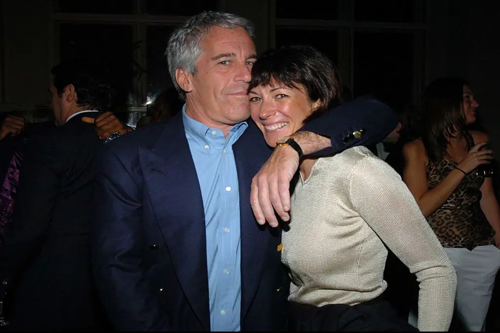 Jeffrey Epstein and Ghislaine Maxwell. Credit: Patrick McMullan / Getty