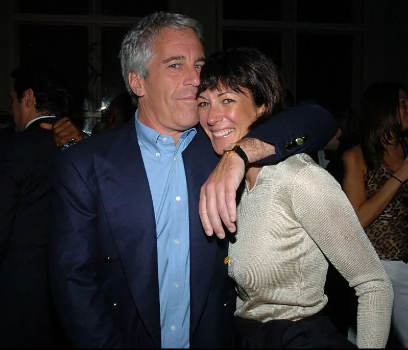 Epstein and Maxwell. Credit Patrick McMullan/Getty