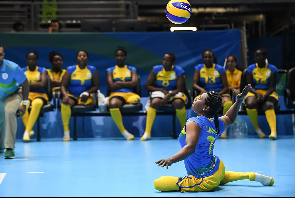 Claudine Bazubagira of Rwanda also went missing. Credit: Raphael Dias / Getty 