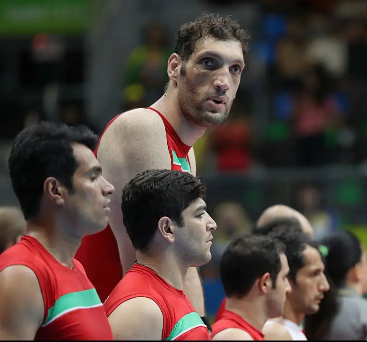 The Paralympian is the tallest athlete in the Games' history. Credit: Matthew Stockman / Getty