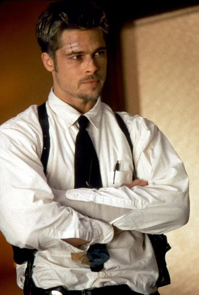 Brad Pitt insisted on the scene playing out the way it did. Credit: New Line Cinema/Sunset Boulevard/Corbis via Getty Images