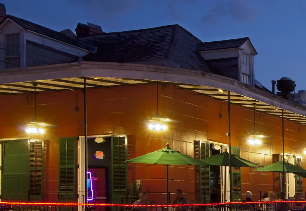 Bourbon Street is a popular destination with tourists and locals alike, Credit: John Coletti/Getty Images 