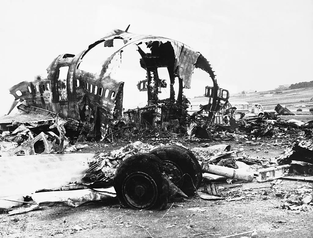 The Tenerife Airport Disaster. Credit: Hulton Deutsch/Getty