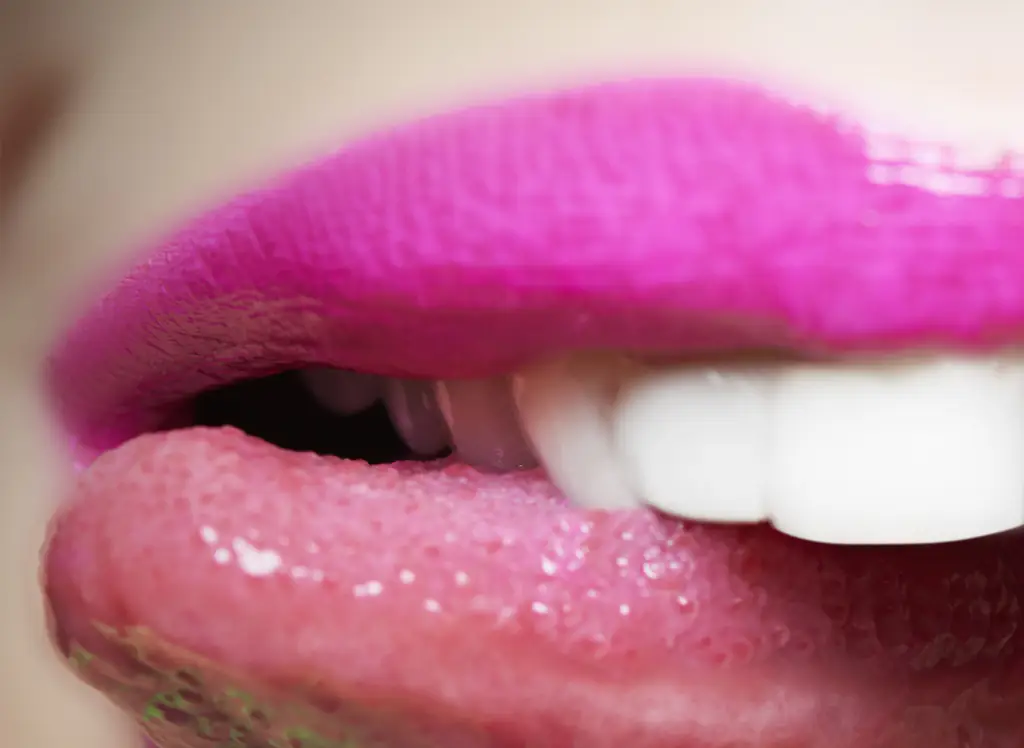 Gleeking involves the tongue and firing saliva. Credit: Tara Moore/Getty