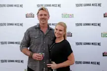 John Schneider and Alicia Allain