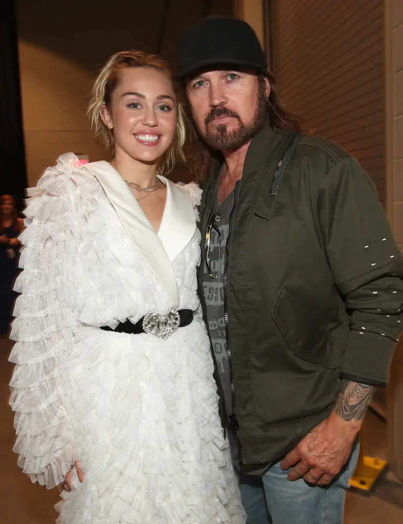 Miley and Billy Ray Cyrus haven't had the smoothest relationship in recent years. Credit: Chris Polk/BBMA2017 / Getty