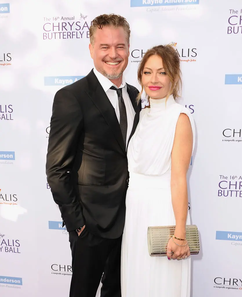 Eric Dane and Rebecca Gayheart called off their divorce following Dane's diagnosis. Credit: Jason LaVeris / Getty