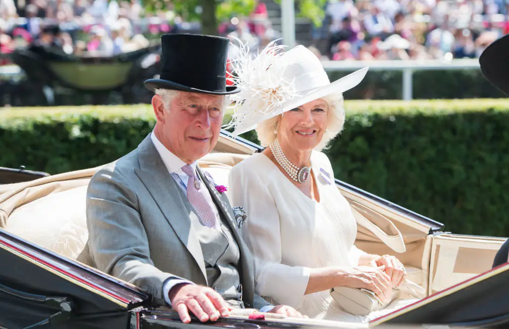 A distant link to the family won't mean you'll be meeting  King Charles and Queen Camilla anytime soon. Credit: Samir Hussein / Getty