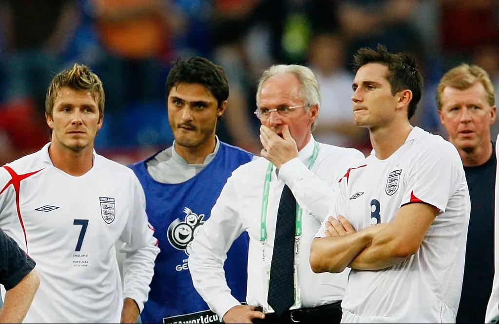 Eriksson managed England's "golden generation". Credit: Clive Mason/Getty