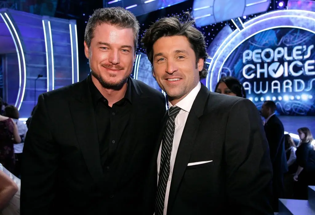 Patrick Dempsey and Eric Dane were co-stars. Credit: Vince Bucci / Getty