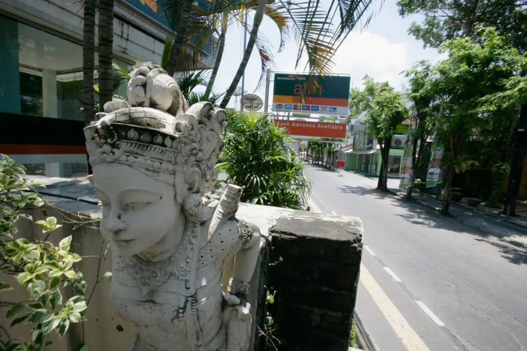 The island of Bali shuts down for 24 hours to observe Nyepi, which marks the beginning of the Balinese-Hindu New Year. Credit: Dimas Ardian / Getty Images)