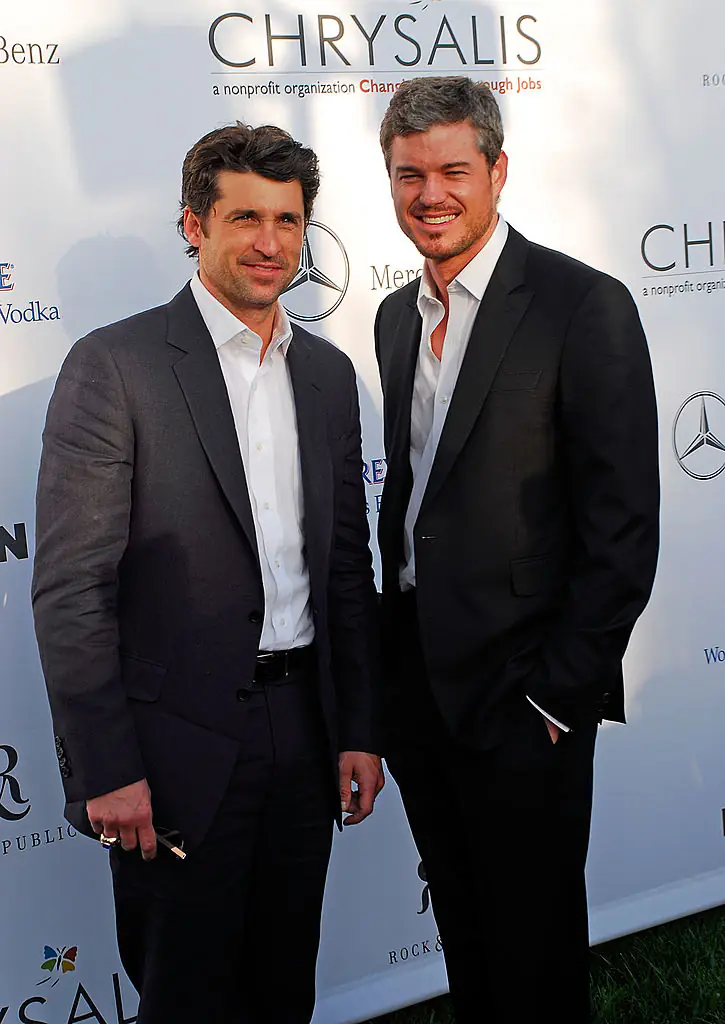 Patrick Dempsey and Eric Dane in 2007. Credit: Michael Tullberg / Getty