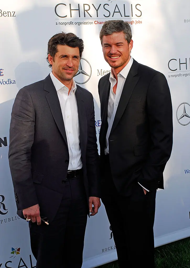 Patrick Dempsey and Eric Dane in 2007. Credit: Michael Tullberg / Getty