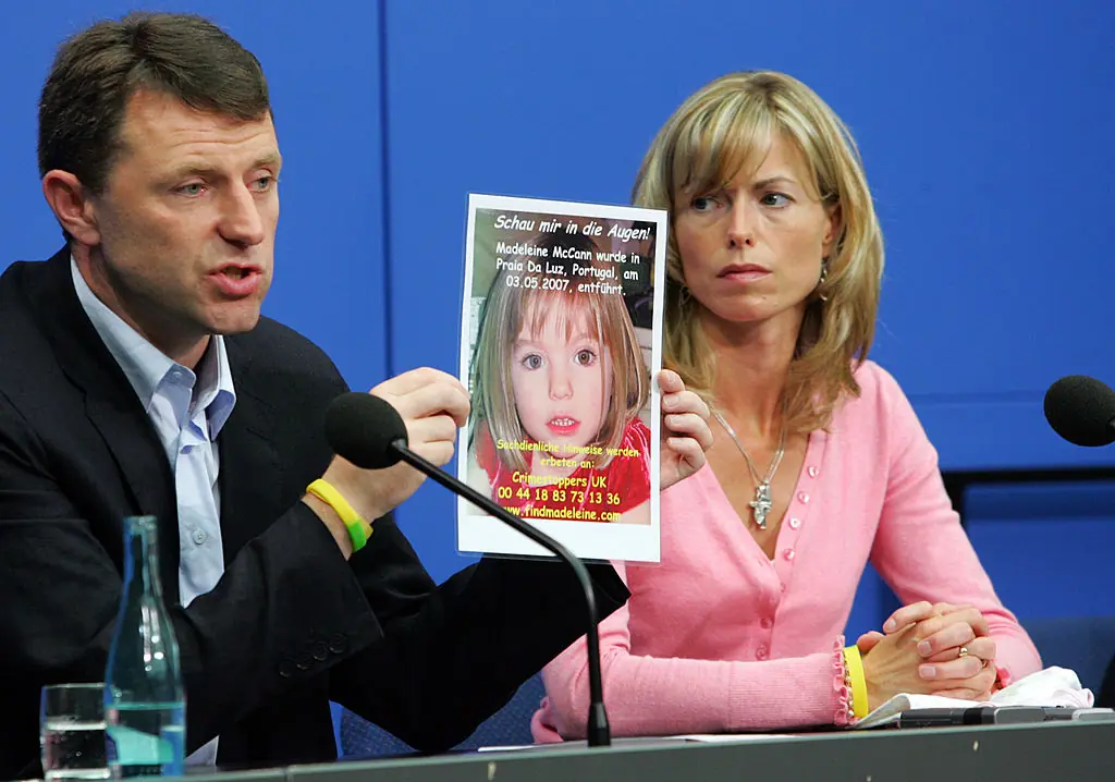 Madeleine disappeared in 2007. Credit: Miguel Villagran/Getty Images