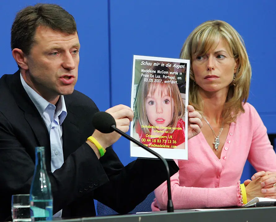Madeleine disappeared in 2007. Credit: Miguel Villagran/Getty Images