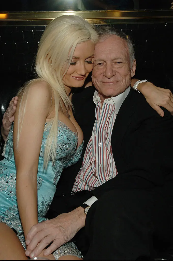 Holly Madison belives Hugh Hefner hated red lipstick because he wanted women to look "innocent". Credit:	Denise Truscello / Getty