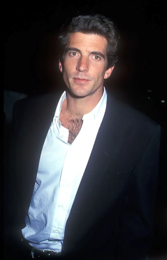 John F. Kennedy Jr was the son of former president John F. Kennedy. Credit: Barry King / Getty
