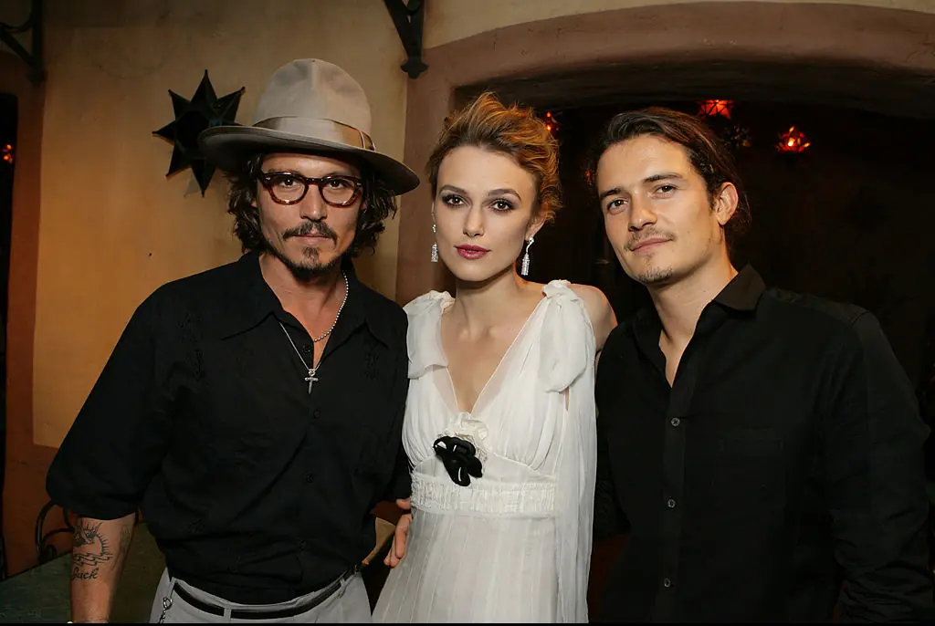 Knightley starred alongside Depp and Bloom in the iconic franchise. Credit: Eric Charbonneau/WireImage/Disney Pictures