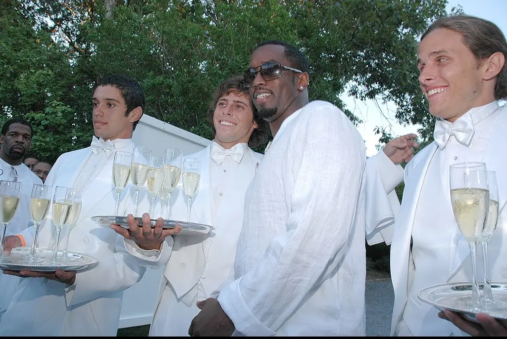 One of Diddy's white parties. Credit: Steven A Henry / Getty