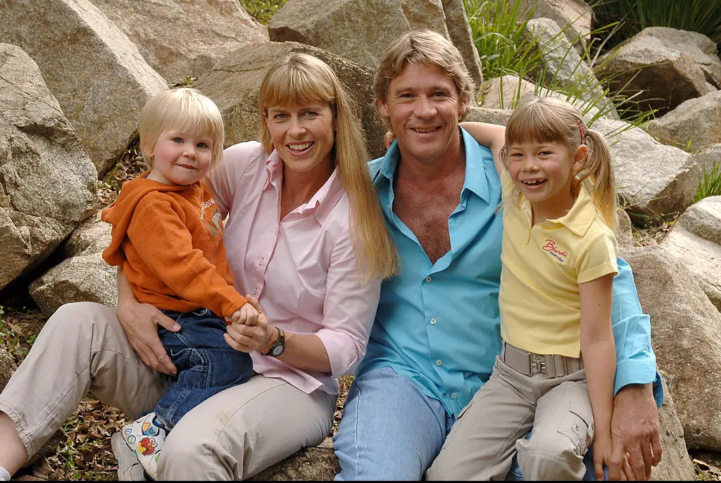 Robert is the son of late “Crocodile Hunter” star Steve Irwin .Credit: Handout / Getty