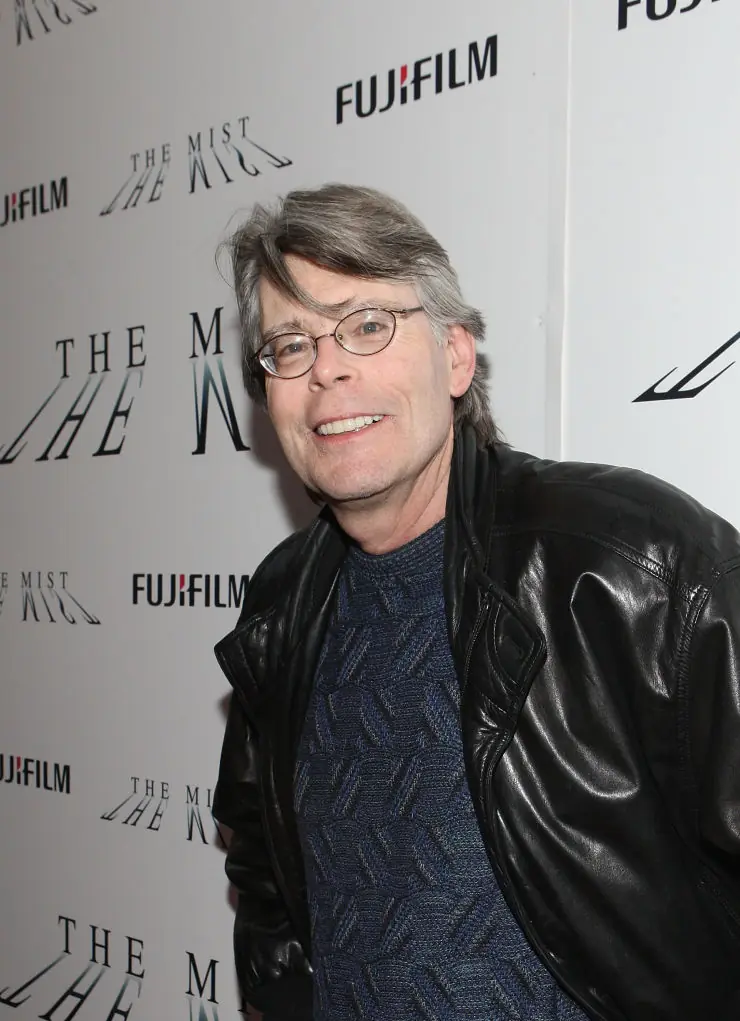 Stephen King at The Mist premiere. Credit: Bennett Raglin / Getty