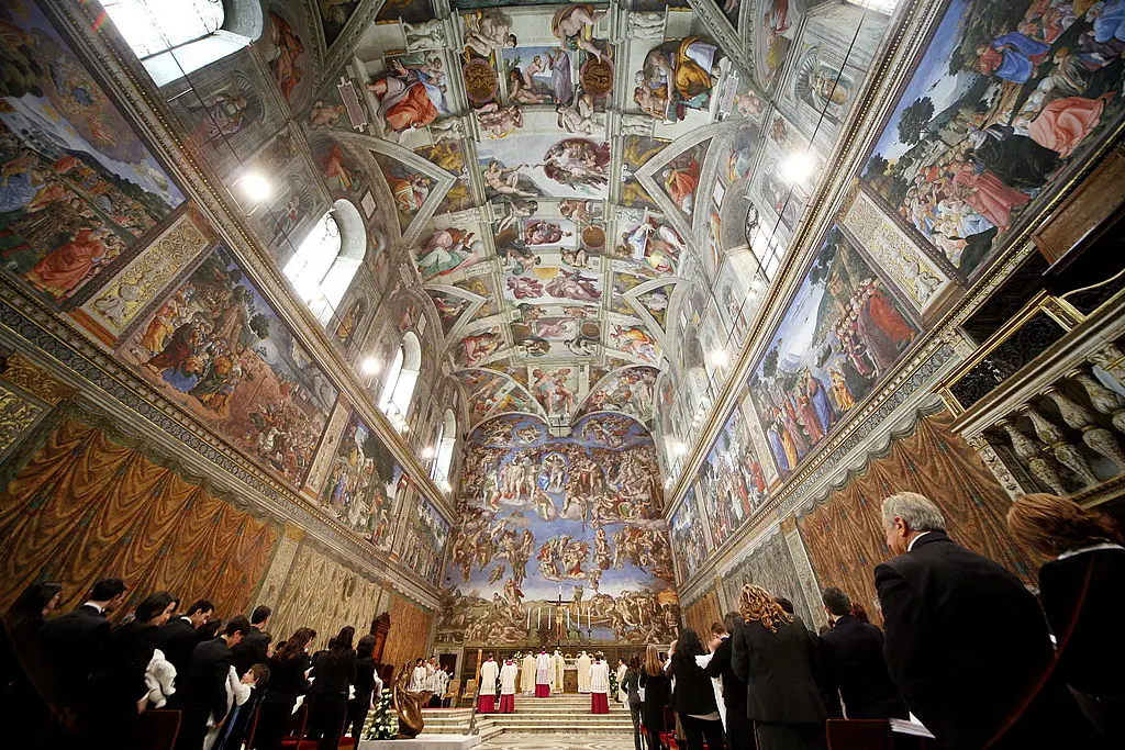 The Cardinal's will gather in the Sistine Chapel. Credit: Franco Origlia / Getty