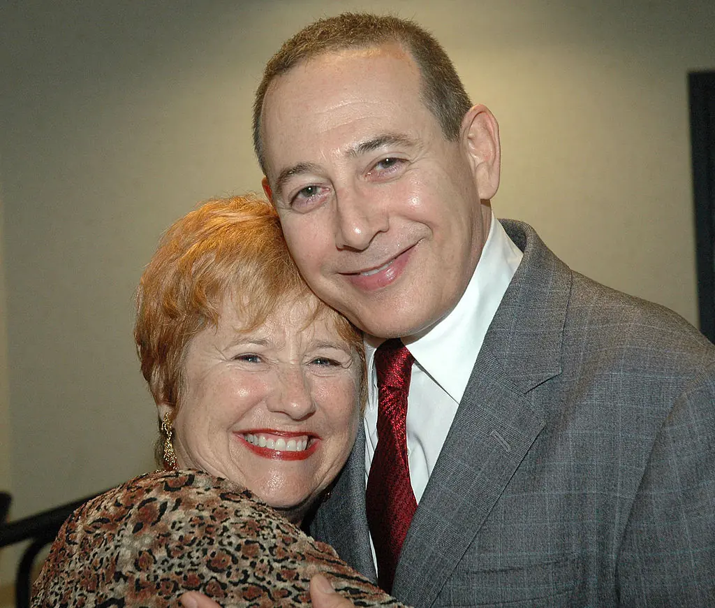 Stewart and Reubens in 2006. Credit:  Bobby Bank/WireImage/ Getty Images