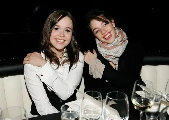 Olivia Thirlby and Elliot Page pictured together in 2008. Credit: Vince Bucci / Getty Images.