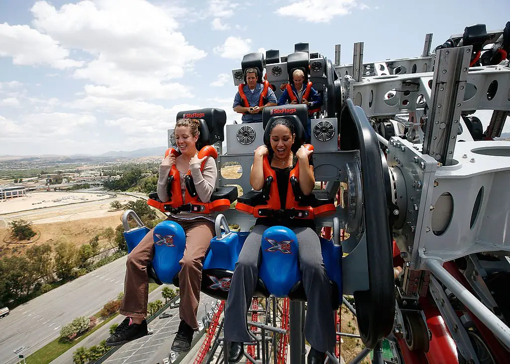 The ride has seats that rotate 360 degrees. Credit: Mathew Imaging / Getty