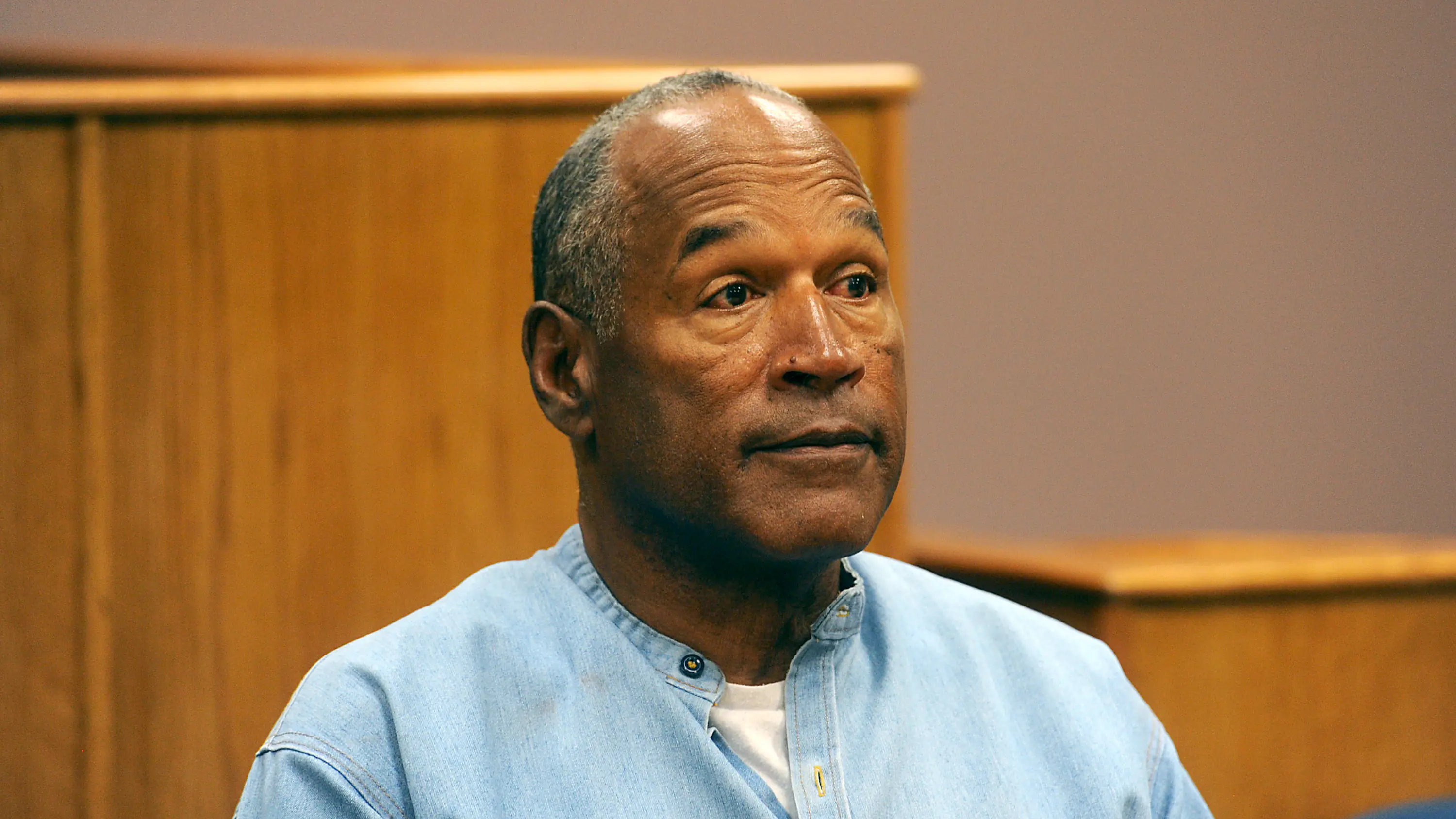 O.J. Simpson in court.