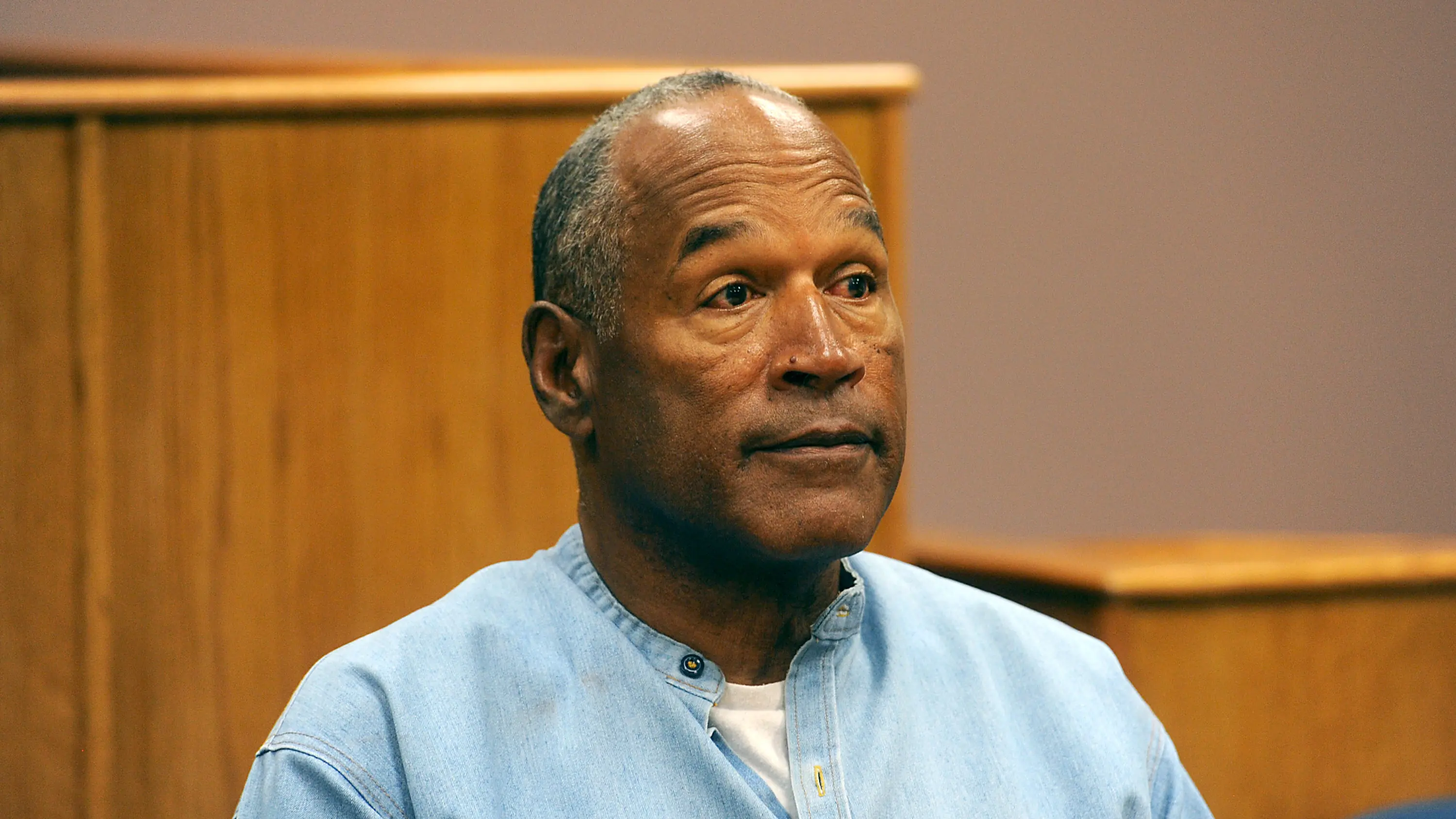 O.J. Simpson in court.