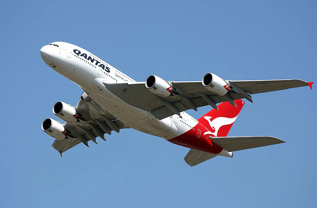 Qantas flight QF59 experienced technical difficulties. Credit: Paul Kane / Getty