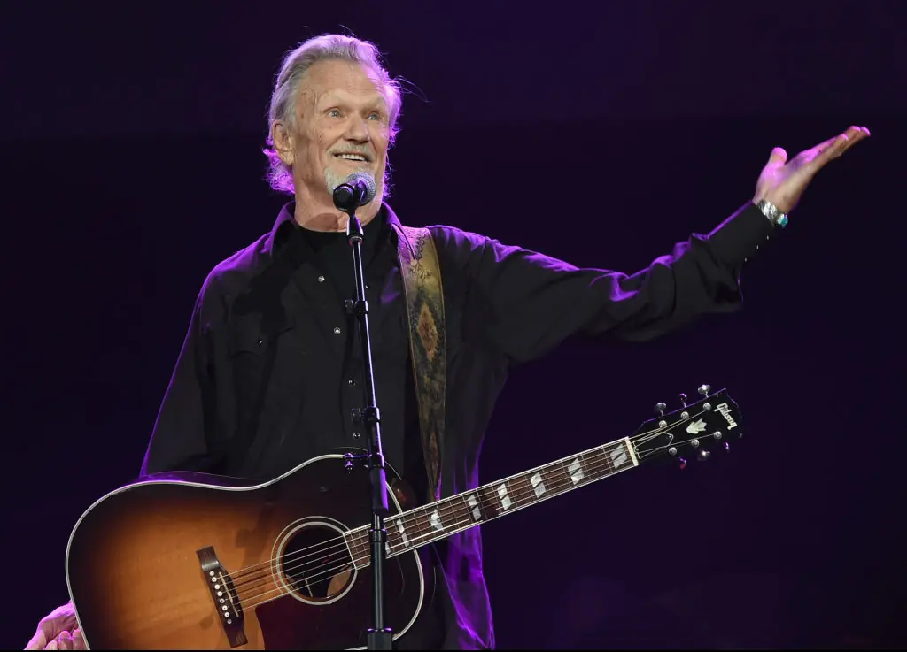 Kristofferson's family confirmed the tragic news, stating that the star died at his home surrounded by his loved ones. Credit: Rick Diamond/Getty