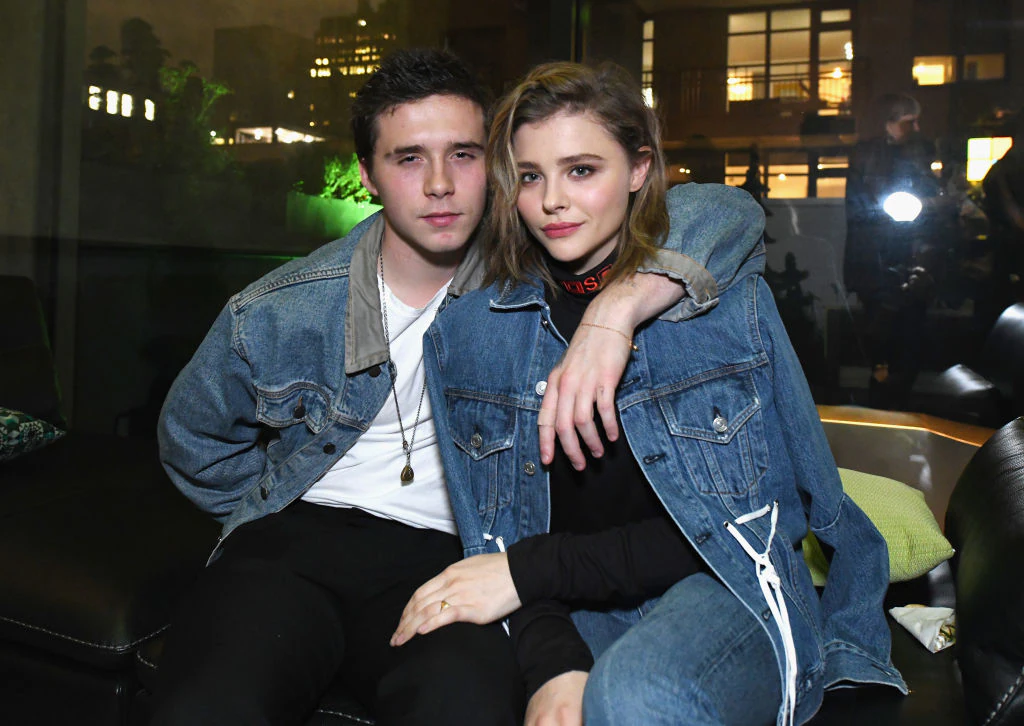 Brooklyn Beckham and Chloë Grace Moretz. Credit: Slaven Vlasic/Getty Images for Xbox